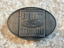 Built Ford Tough Belt Buckle Made in Canada