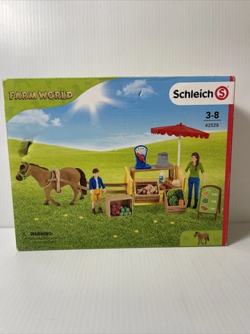 Farm World Sunny Day Mobile Farm Stand 42528 Schleich 83484 Cover