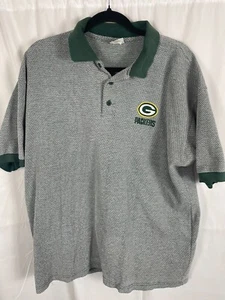 Green Bay Packers Polo Mens Extra Large Vintage NFL Football Shirt - Picture 1 of 6