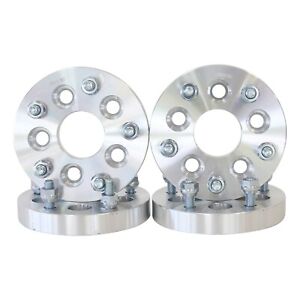 4pc | 1" 5x100 to 5x120.7 ATV Wheel Spacer Adapters 12x1.5 Studs