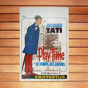 Play time le temps des loisirs affiche belge originale 55x35 Snippertijd 1967 - Picture 1 of 6