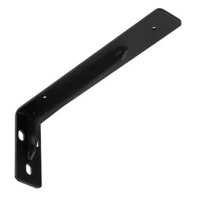 Staffa per Scaffale Schwerlast Console Muro Nero 100 KG Angolo - Immagine 1 di 2