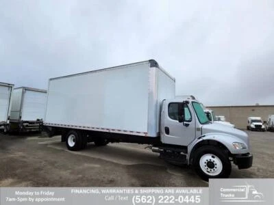 2018 FREIGHTLINER 109"H CUBO 24 PÉS + PLATAFORMA ELEVATÓRIA 26K GVW TEXTO DE CHAMADA 562-222-0445 - Imagem 1 de 4