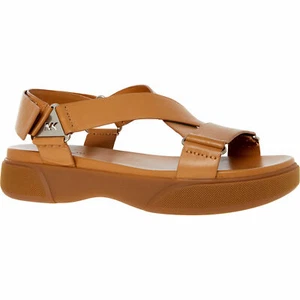 Sandalias Milo de cuero caramelo Michael Kors 42s8mifa1l precio de venta sugerido por el fabricante £175 - Imagen 1 de 3