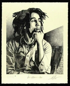 Bob Marley 40th 1 (Soul Rebel) Signed & Numbered Letterpress OBEY *READ DESC* - Picture 1 of 1
