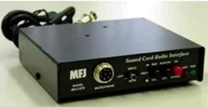 MFJ MFJ-1275 Sound Card Radio Interface PSK31 RTTY SSTV PACKET AMTOR CW HSCW - Picture 1 of 1