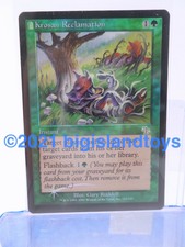 Magic The Gathering MTG Foil Judgment Foil Krosan Reclamation Green Uncommon NM