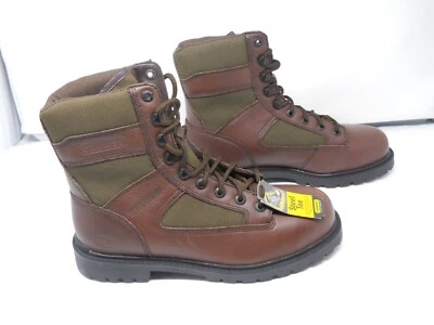 Botas de trabalho masculinas Stanley biqueira de aço antiderrapantes sapatos de segurança botas de construção - Imagem 1 de 4