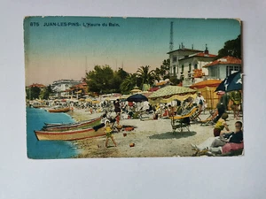 CPA 06 JUAN-LES-PINS - L'Heure du Bain - Imagen 1 de 2