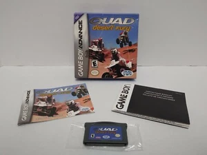  Quad Desert Fury Game Boy Advance Complete w Original Box & Booklets - Picture 1 of 4