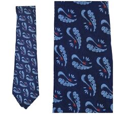 Vintage TOOTAL Blue Paisley Tie 60s/70s Mod Scooter Necktie