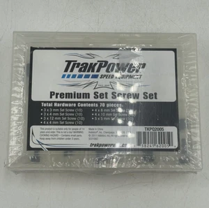 TrakPower Speed Equipment Preium Set Screw Set - TKPQ2005 - Picture 1 of 6