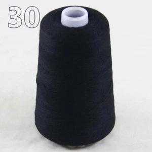 Sale Luxurious New 100g Mongolian Pure Cashmere Knitting Cone Yarn 30 Black - Picture 1 of 17