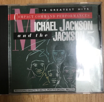 Michael Jackson & The Jackson 5 Compact Command Performances CD - Image 1 of 4