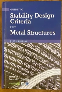 Guide to Stability Design Criteria for Metal Structures Like New! - Imagen 1 de 3