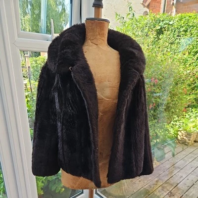 Goodkind Of London Vintage Faux Fur Coat Size 12-14 - Image 1 of 4