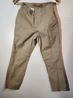 Pantalones Mudd Jeans Y2k Caqui Pierna Recta Mujer RN 95573 Talla 1 26x24 Nuevos Foto 1 de 4