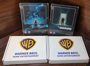Shining + Poltergeist 4K Vault Steelbooks - NEW-Free Box Shipping with Tracking! - Picture 1 of 12