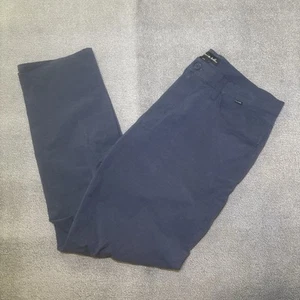 Travis Mathew Performance Pants Mens 36x32 Blue Stretch Golf Spandex #917 - Picture 1 of 12