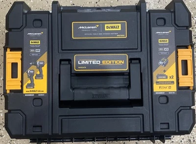 Juego de taladro percutor inalámbrico Dewalt DCK200ME2GT McLAREN EDICIÓN LIMITADA 20 V Foto 1 de 4