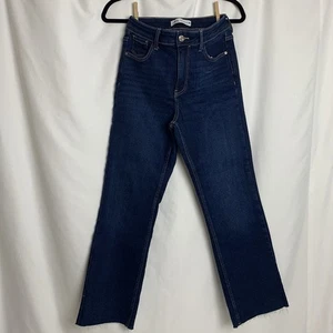 Zara Jeans Women Sz 4 Blue Dark Wash Pre Owned - Picture 1 of 8