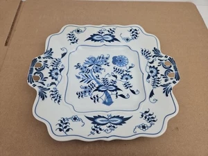 Blue Danube China 10" Square Platter NICE - Picture 1 of 3