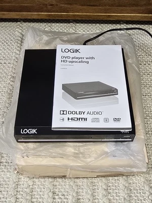 Black Logik DVD Video Player L3HDVD19  no remote - Image 1 of 4