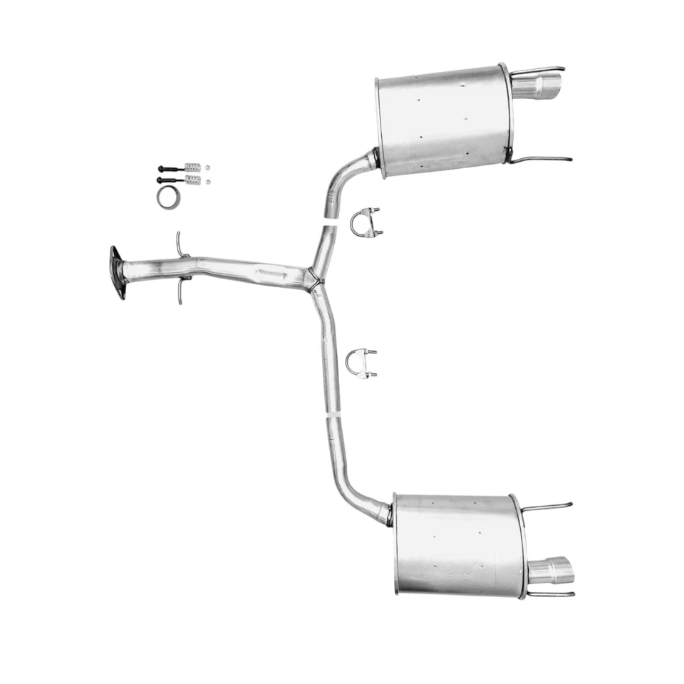 Lexus GS350 3.5L (2007-2011) (AWD) Muffler - Image 1 of 1