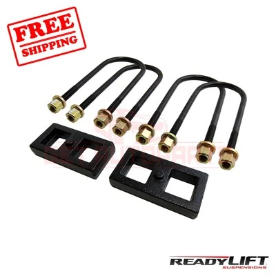 Kit de pernos en U de eje de resorte de hoja ReadyLift elevación trasera de 1" para Dodge Ram 1500 2002-2008 Foto 1 de 2