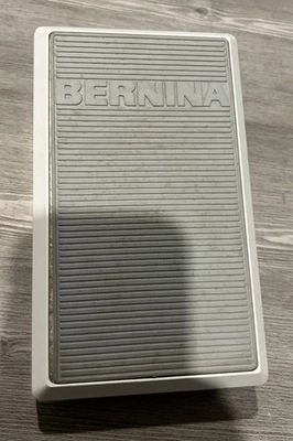 used Genuine Bernina FOOT CONTROL PEDAL LV1 Aurora/Artista/Virtuoso, w/Cord - Image 1 of 4