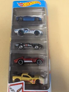 Hot Wheels Corvette 5er Pack Diecast Automodelle 1/64 Multipack GTN35 - Bild 1 von 4
