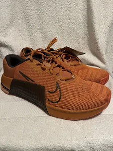 NIKE METCON 9 MONARCH AMBER BROWN-MICA GREEN Men's Size 14 DZ2617-800 - Picture 1 of 5