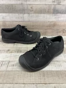 Oxford informales Keen Bidwell con cordones negros punta protuberante para hombre talla 9 - Imagen 1 de 9