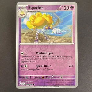 Espathra 95/191 Reverse Holofoil Near Mint Surging Sparks SV08 Uncommon - Picture 1 of 2
