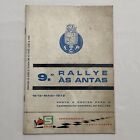 9th FC Porto Rallye Rally s Antas 1973 programme with entry form