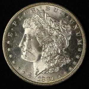 1881-S $1 Morgan Silver Dollar Proof-Like - Free Shipping USA - Picture 1 of 3