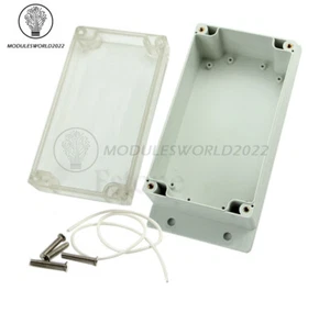 158x90x65mm Clear Waterproof Plastic Electronic Project Box/Enclosure Cover CASE - Picture 1 of 5