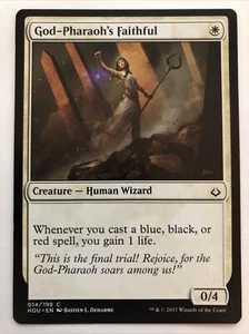 MTG Hour of Devastation God-Pharaoh's Faithful 014/199 LP - Picture 1 of 2