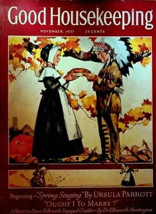 Good Housekeeping Magazine Walt Disney November 1937 Snow White & Seven Dwarfs - Picture 1 of 5