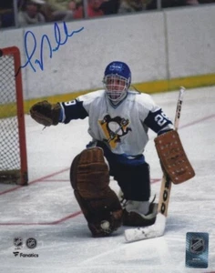 Autographed 8x10 GREG MILLEN Pittsburgh Penguin Photo w/Show Ticket - Picture 1 of 1
