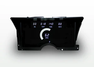 1992-1994 Chevy Truck Digital Dash Panel Cluster Gauges WHITE LEDs - Picture 1 of 1