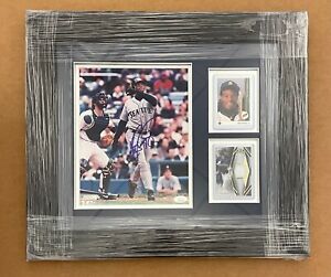 Ken Griffey Jr Framed Autographed Photo JSA Authenticated Seattle Mariners