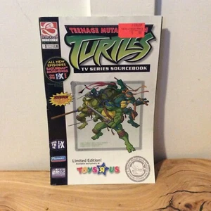 Rare TMNT TV Series Sourcebook Mirage Toys R Us Ninja Turtles Comic & Cards 2003 - Picture 1 of 9