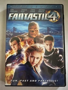Fantastic Four (DVD, 2009, Widescreen) Jessica Alba, Chris Evans - Picture 1 of 2