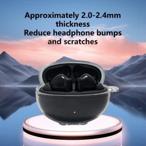 Shockproof Clear Shell Headphone Cover for 6i Dustproof Sleeve Washable Housing - Picture 1 of 8