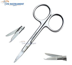 Spencer Suture Scissors 3.5" Dental Scissors Stitch Stainless Steel Hook Dental - Picture 1 of 6