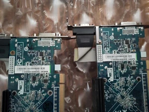 Dual Sapphire AMD HD5450 1GB each GDDR3 PCIe HDMI 299-2E204-100SA 11166-02 Used - Picture 1 of 4