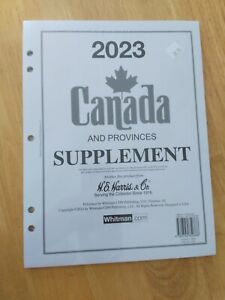 2023 Canada & Provinces Supplement For Stamp Collector Album, Free Shipping!