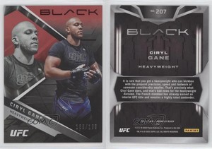 2022 Panini Chronicles UFC Black Red /199 Ciryl Gane #207
