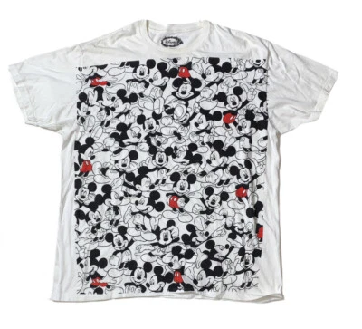 De colección Camiseta Gráfica Manga Corta Disney Mickey Mouse Para Hombre (XL) Foto 1 de 4